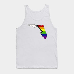 Progress pride flag - Florida Tank Top